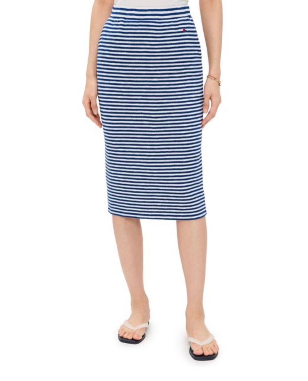 Clare V Blue Le Tube Skirt Size XL